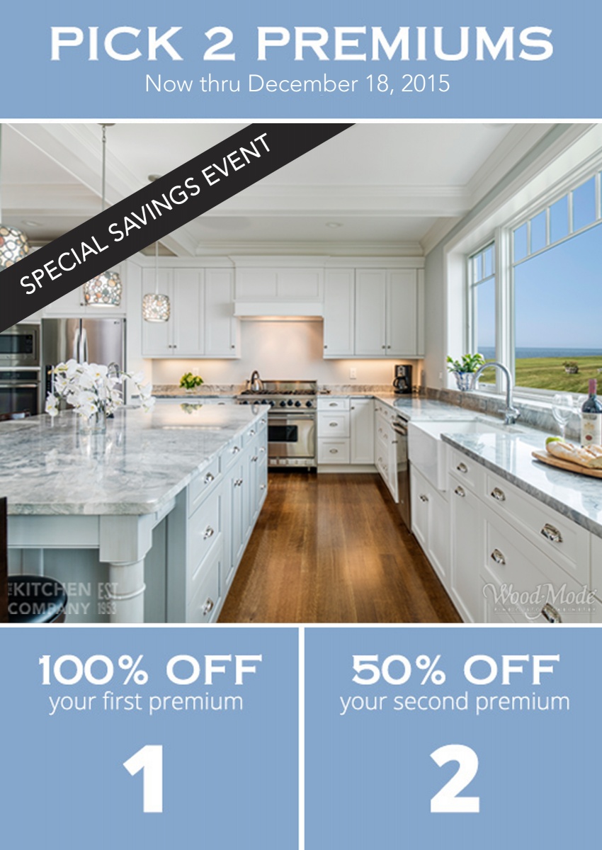 The Kitchen Company Wood-Mode Pick-2 Savings Events