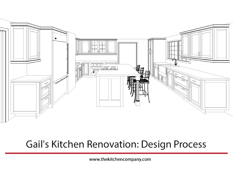 gail's kitchen renovation: design process | kitchen design process